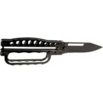 Butterfly Trench Knife Black